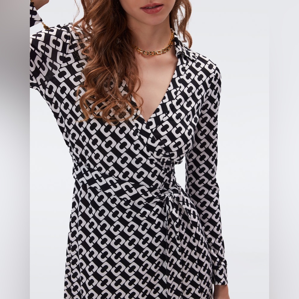 Jersey wrap dress, Size S